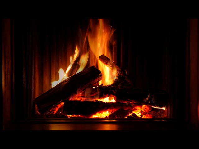 Michael Bublé - Christmas (Full Deluxe Christmas Yule Log) [4K HD]