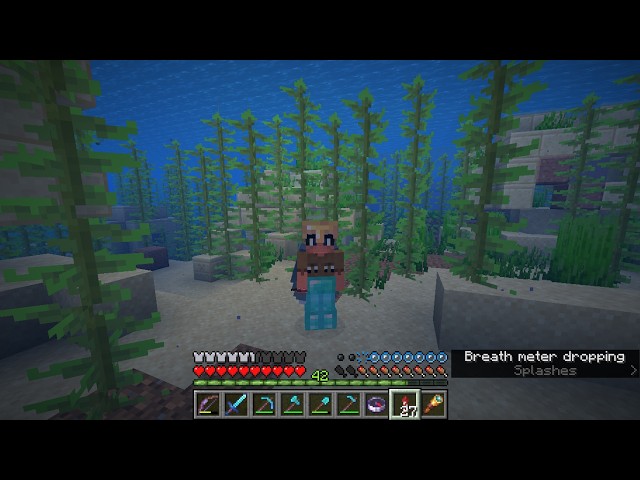 Finding rarer flowers, and searching for underwater ruins | VOD Worldlings SMP | ep 61