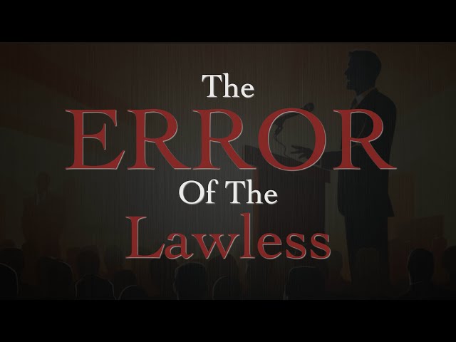 Error of the Lawless ⭐⭐⭐⭐⭐