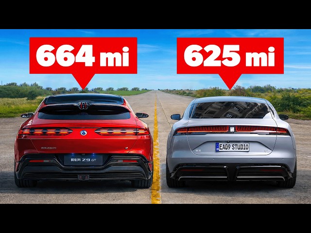 Which EV Has the Best Range? Top 10 Longest Range Electric Cars 🤯