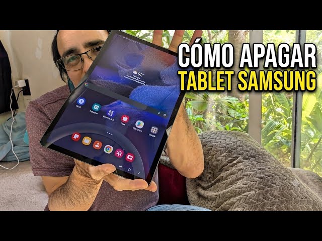 How do you turn off a Samsung tablet?