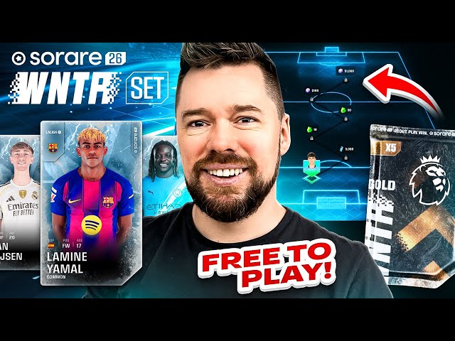 How To Start Sorare Sets - Free To Play! ❄️