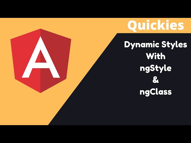 Angular Dynamic Styles (quickie)