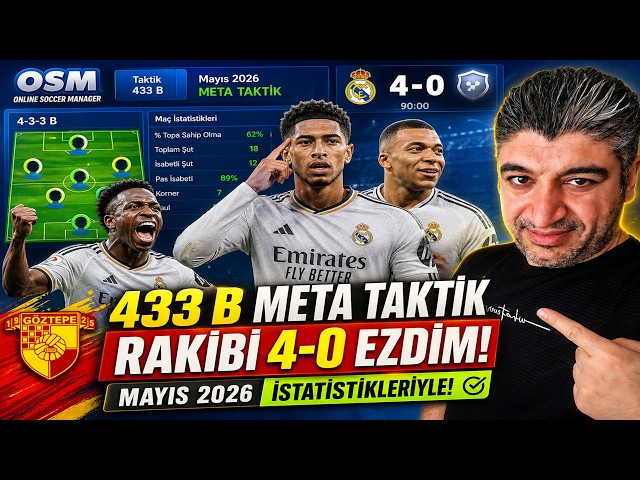 OSM 433 B META May 2026 Update 💣 Wiped the Competition! (4-0 Proof) #osm #onlinesoccermanager