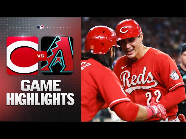 Reds vs. D-Backs Game Highlights (8/22/26) | MLB Highlights
