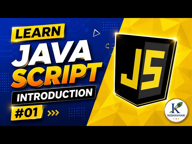 JavaScript Introduction Tutorial for Beginners (2026) || Hindi