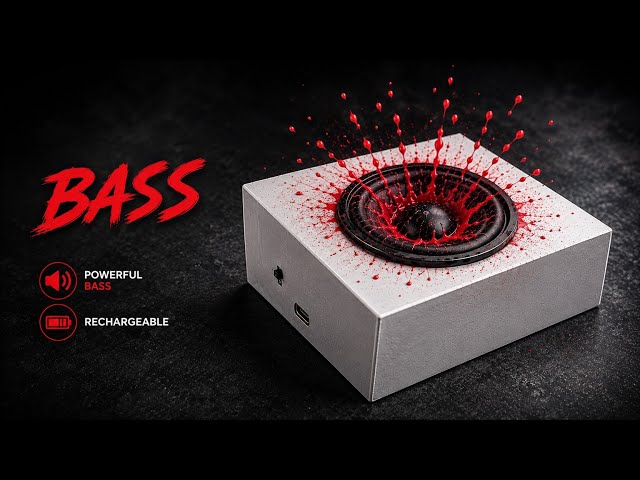 I Built a Powerful Bluetooth Speaker That Sound INSANE 🔊 | DIY High Bass Speaker I  Tech For Make