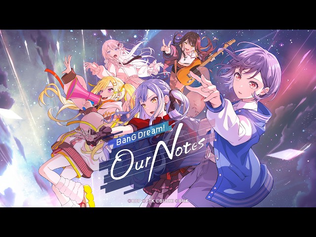 ✨ The official BanG Dream! Our Notes Game Trailer is here!