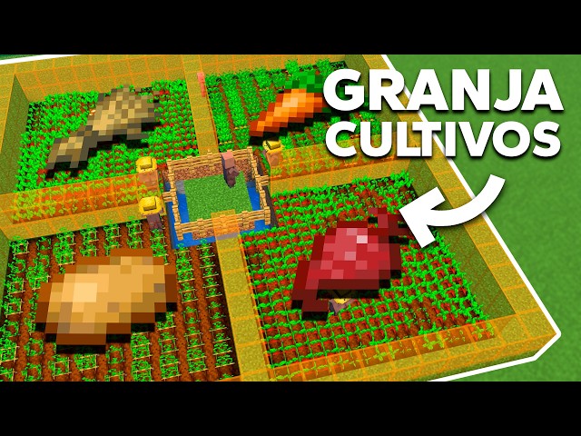 GRANJA DE CULTIVOS | Minecraft Java 26.2 (Tutorial)