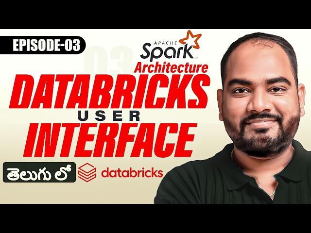 Databricks UI Tutorial in Telugu | Databricks User Interface Explained Step by Step