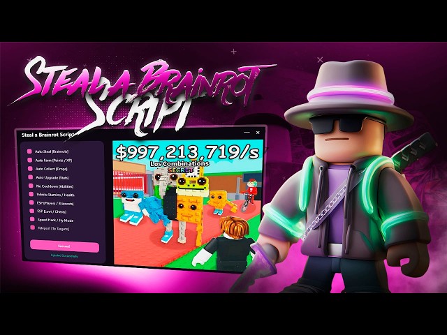 YEP Steal A Brainrot Script | Instant Steal | Invisible Steal | New Update 2026