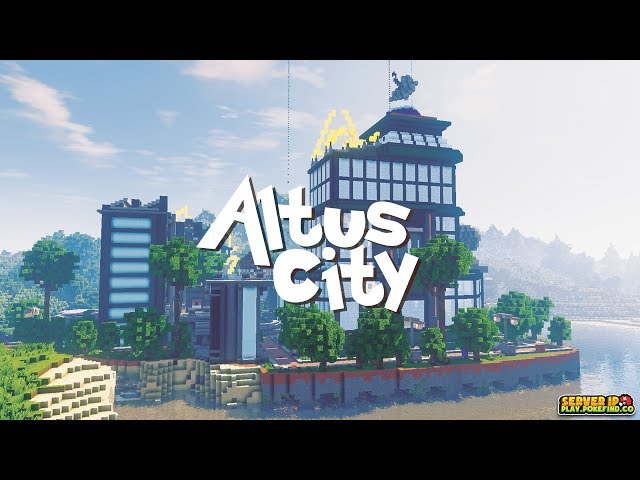 [360°] Minecraft | PokéFind - Altus City (Jataro Region)