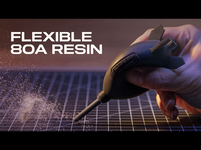 ALL NEW Flexible 80A Resin from Formlabs