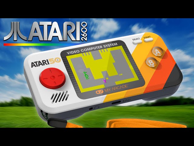 Atari Pocket Player Pro | Review of Atari VCS / 2600 Classics from My Arcade 2023