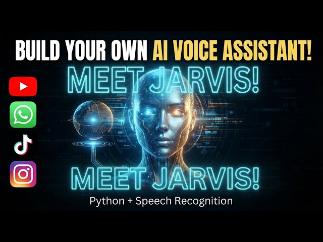 Build Your Own AI Voice Assistant in Python (Control WhatsApp, TikTok & YouTube)