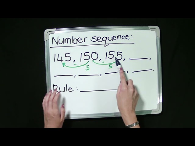 8.2 PATTERNS, FUNCTIONS AND ALGEBRA - NUMBER PATTERNS
