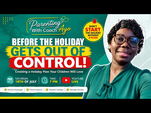 Stop Holiday Chaos Before It Starts: The Holiday Plan Your Children Will Love