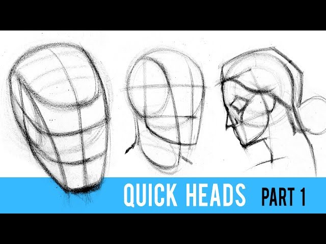 Quickly Draw Heads with the Loomis Method - Part 1