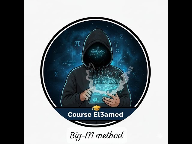 Operating Research Big M Method