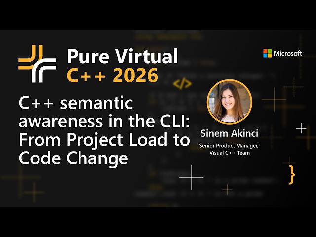 C++ semantic awareness in the CLI: From Project Load to Code Change
