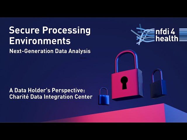 Secure Processing Environments: A Data Holder's Perspective - Charité Data Integration Center