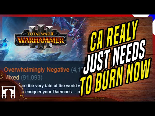 Why Is Everyone Mad At Total War Warhammer 3 Again?