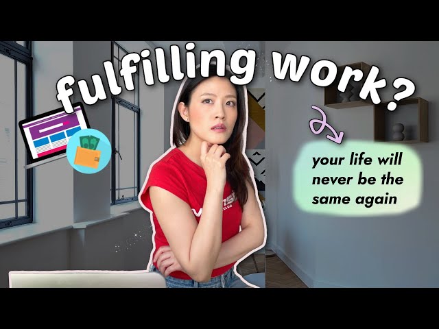 What is Fulfilling Work and how to find it