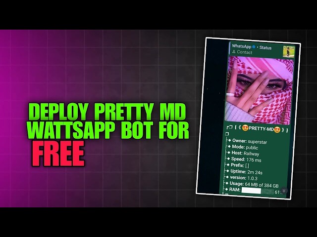 Deploy Pretty Md Wattsapp Bot For Free!