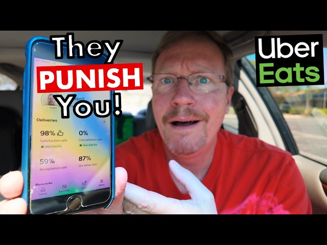 How UberEats Quietly Punishes Drivers Every Day