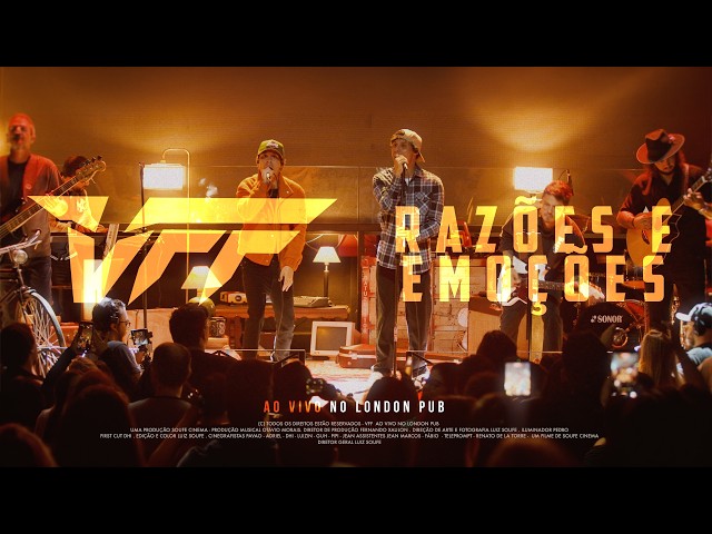 VFF - Razões e Emoções (Nx Zero) - Ao Vivo no London Pub | Pop Rock Nacional Anos 90 e 2000