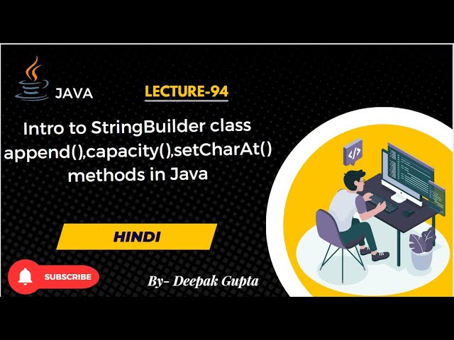 Core Java part94.Java StringBuilder Class & Methods Tutorial 🔥 | Step by Step Guide
