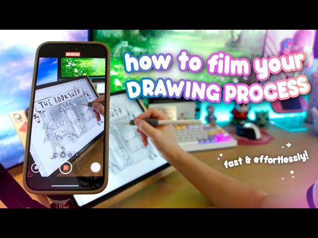 HOW TO film your art process (EASY & ON A BUDGET) ✧.* my equipment and tips for your art channel