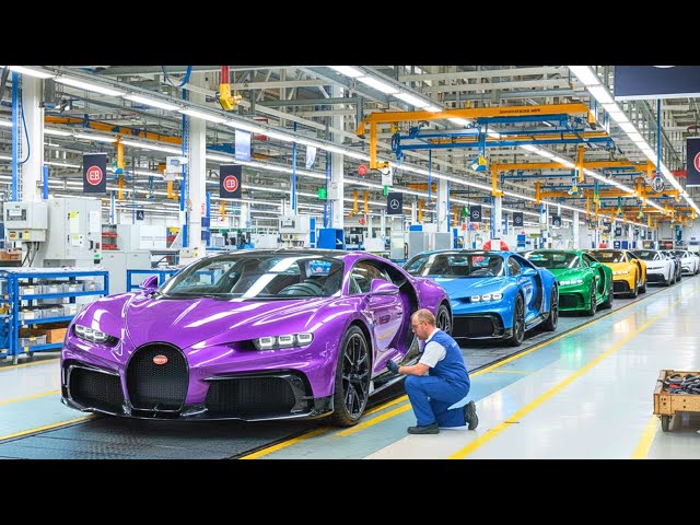 How the Bugatti W16 Mistral Is Built – From Carbon Monocoque to Ultimate Road Hypercar Full Process