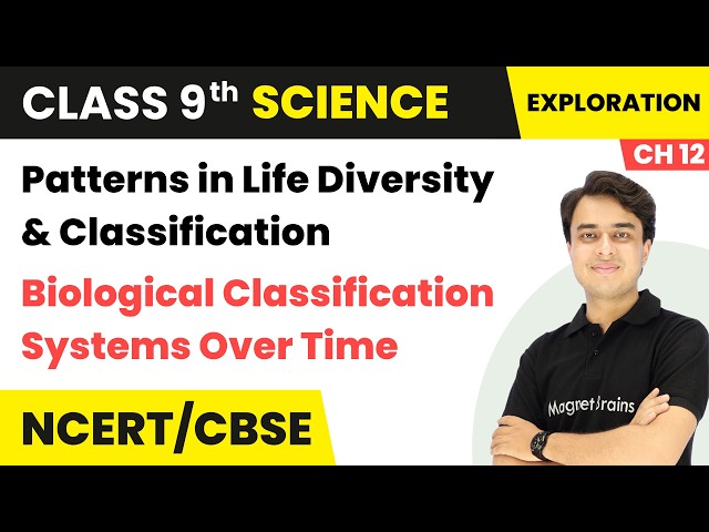 Biological Classification Systems Over Time | Class 9th Science | Chapter 12 | CBSE