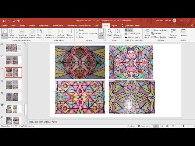 Superficies interactivas en la enseñanza del color en el diseño