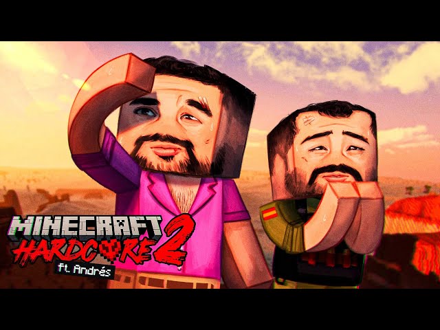 EL RETO DEFINITIVO ⛏️ - Minecraft Hardcore 2 ft. Andrés #1