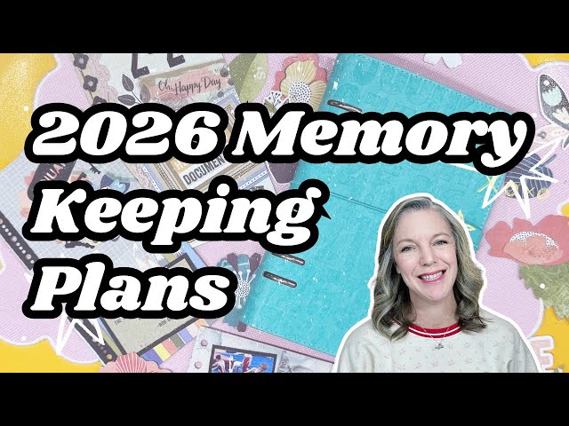 New Memory Keeping Plans for 2026 | Simple Weekly Creative Album Setup
