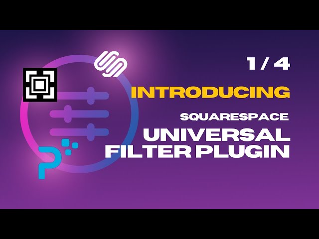 Squarespace Universal Filter Plugin: The Ultimate Sorting and Filtering Solution