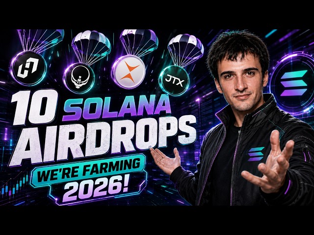 10 Airdrops on Solana We’re Farming in 2026!