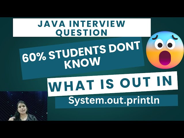 What is System.out.println() in JAVA