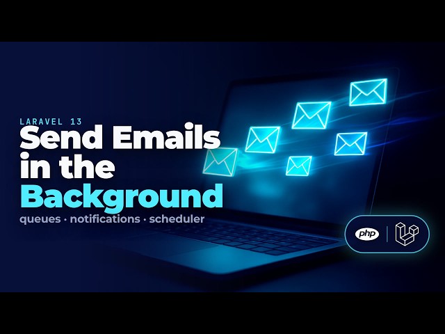Laravel 13 Queues, Notifications & Scheduled Tasks (Email Reminders)