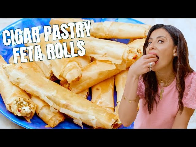 ¡Rollitos de queso turcos crujientes! (Sigara Boregi)