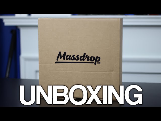 Massdrop Gift Box Unboxing! (Sharing is Caring)