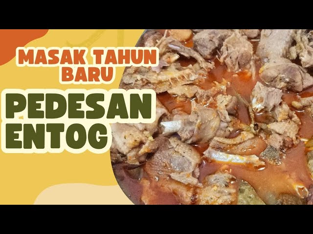 COOKING SPICY ENOG FOR NEW YEAR 🎉 | SPICY ENOG CIREBON