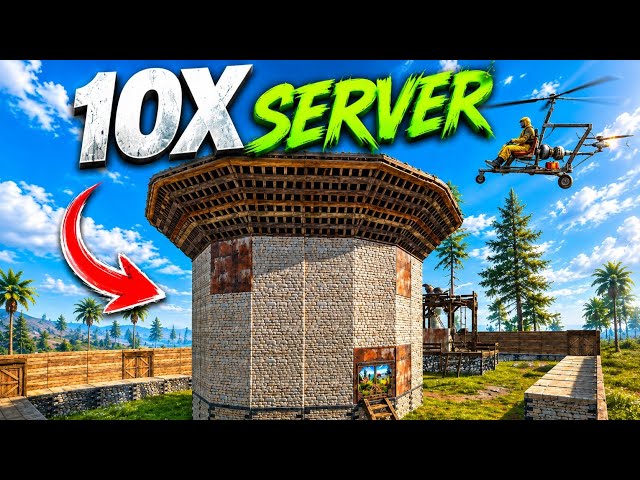 I Built an INSANE 10X SERVER Base in Oxide Survival Island! 😱🔥
