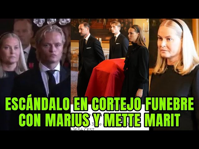ESCÁNDALO EN FUNERAL REY HARALD: MARIUS BORG Y METTE MARIT HUMILLAN A NORUEGA 