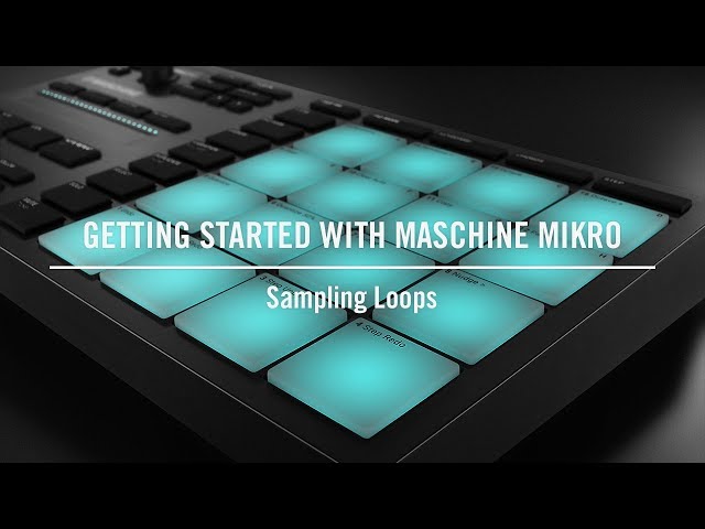 Sampling Loops on MASCHINE MIKRO | Native Instruments