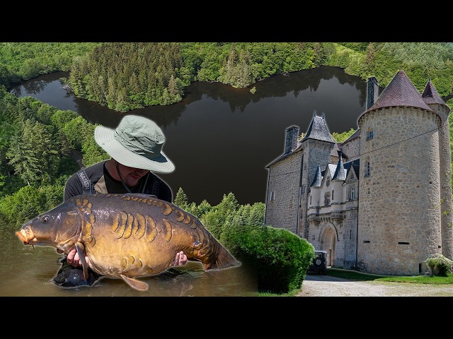 Carp Fishing A Private Castle Lake For Unknown Carp!
