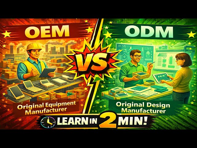 Original Equipment Manufacturer (OEM) VS Original Design Manufacturer (ODM)