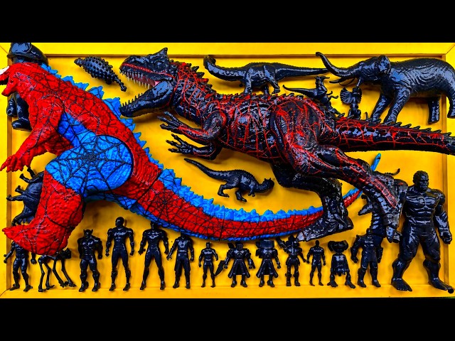 Jurassic World Dominion Dinosaurs: T-Rex/ Brachiosaurus/ Skibidi/ Spider-Man/ King Kong/ King Ghi...